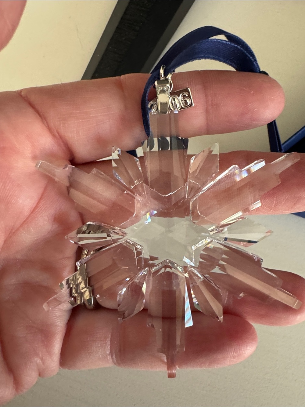 Swarovski 2006 Crystal Annual Christmas Tree Ornament